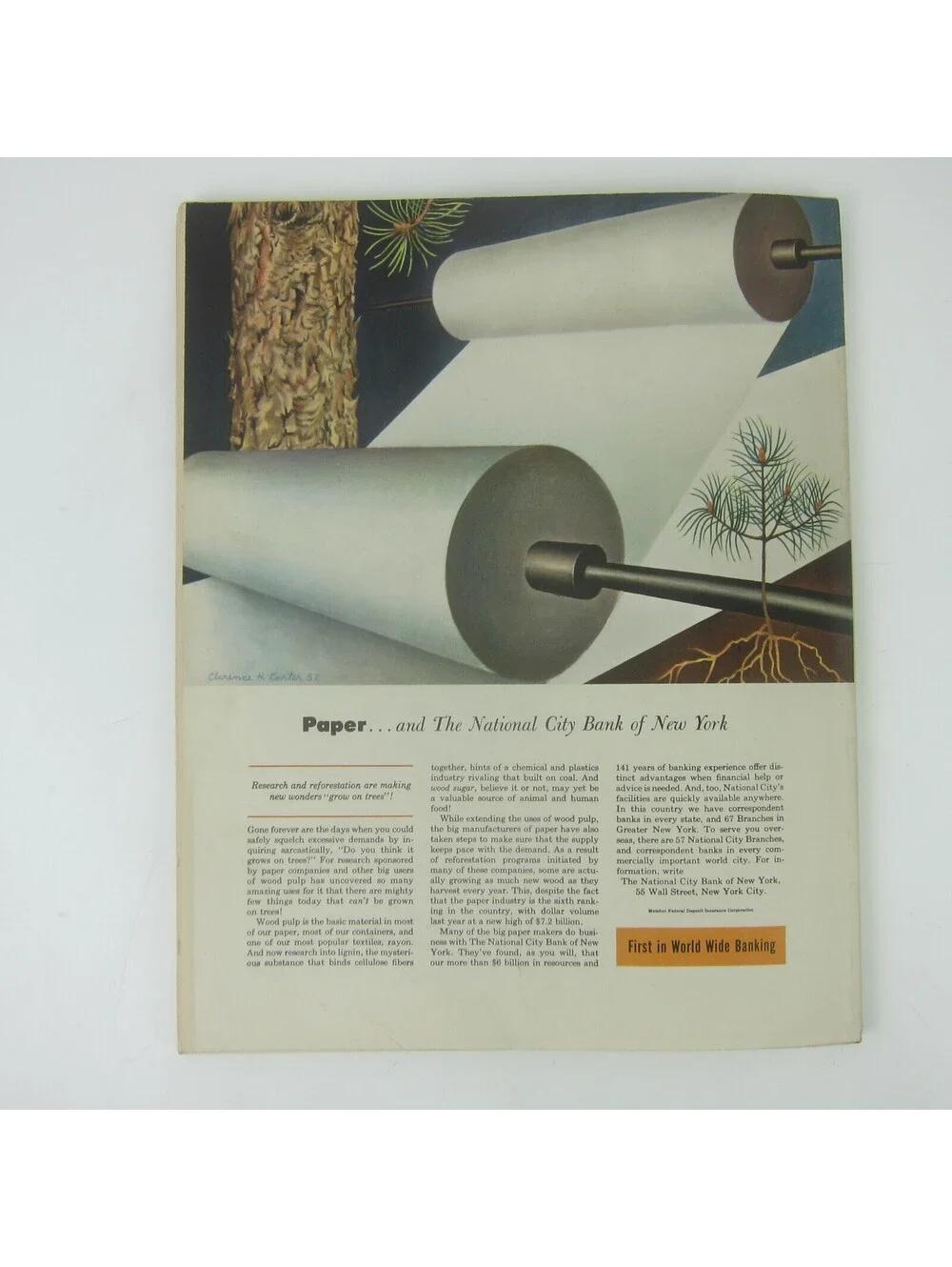 Vintage FORTUNE Magazine March 1953 Chevrolet Packard General Motors Reynolds Ad